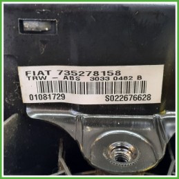 Airbag Guidatore Sinistro SX FIAT PUNTO 1N/1P 1.2 16V 735278158 1999 2005 TRW S022676628