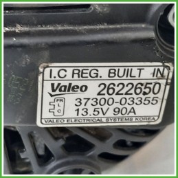Alternatore VALEO 2622650 HYUNDAI i20 3730003355