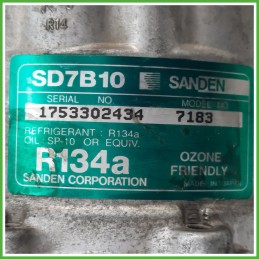 Compressore Clima AC Aria Condizionata SANDEN SD7B10 FIAT SEICENTO 1E 46443509