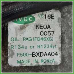 Compressore Clima AC Aria Condizionata KIA VS16E KIA SPORTAGE 3a Serie 977012Y650