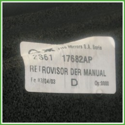 Specchio Specchietto Retrovisore Destro DX GOFFRATO FORD FIESTA CBK 2002 2005 FICOSA FICOMIRRORS Originale Usato