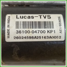 Motorino Avviamento LUCAS SGM25 HYUNDAI i20 3610004700