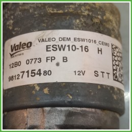 Motorino Avviamento VALEO ESW10-16H PEUGEOT 2008 9812715480