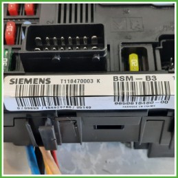 Body Computer Centralina Modulo BCM BSI SIEMENS BSM-B3 CITROEN C2 1.1 9650618480 2003 2010