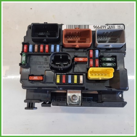 Body Computer Centralina Modulo BCM BSI VALEO BSM-00 PEUGEOT 1007 1.4 966499880 2005 2010