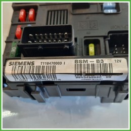 Body Computer Centralina Modulo BCM BSI SIEMENS BSM-B3 CITROEN C2 1.1 9643498880 2003 2010