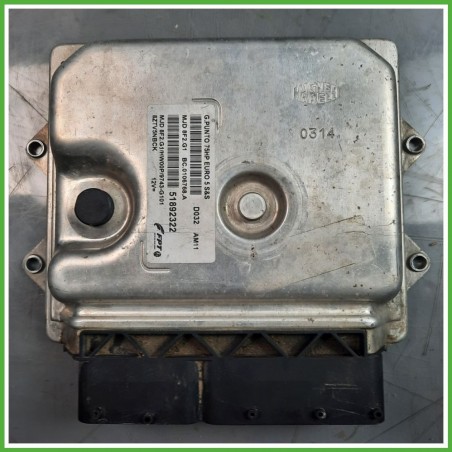 Centralina Motore Iniezione ECU MAGNETI MARELLI MJD8F2.G1 FIAT GRANDE PUNTO 3X 1.3 MJT 55kw 51892322 2009 2014