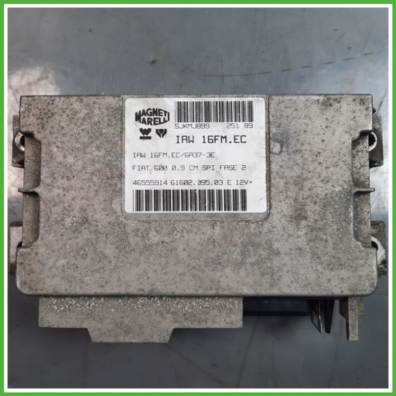 Centralina Motore Iniezione ECU MAGNETI MARELLI IAW16FM.EC FIAT SEICENTO 1E 29kw 46555914 1998 2005