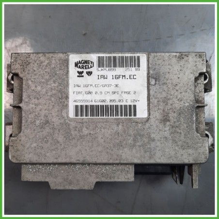 Centralina Motore Iniezione ECU MAGNETI MARELLI IAW16FM.EC FIAT SEICENTO 1E 29kw 46555914 1998 2005