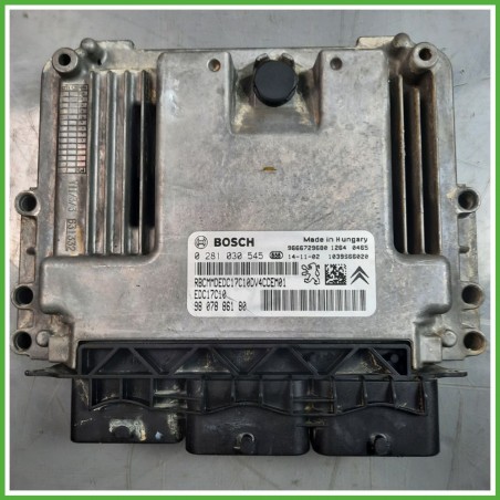Centralina Motore Iniezione ECU BOSCH 0281030545 PEUGEOT 208 1.4 8V 50kw 1608085180 2012 2015