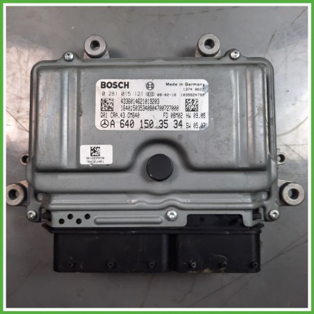 Centralina Motore Iniezione ECU BOSCH 0281015121 MERCEDES-BENZ Classe A W/C169 CDI 60kw A6401503534 2004 2013