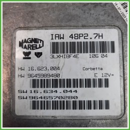 Centralina Motore Iniezione ECU MAGNETI MARELLI IAW48P2.7H CITROEN C2 1.1 44kw 1943HN 2003 2010
