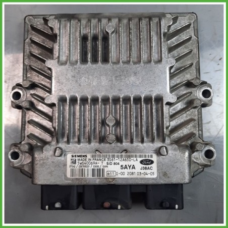 Centralina Motore Iniezione ECU SIEMENS 5WS40096A-T FORD FIESTA CBK 1.4 50kw 1303232 2002 2005