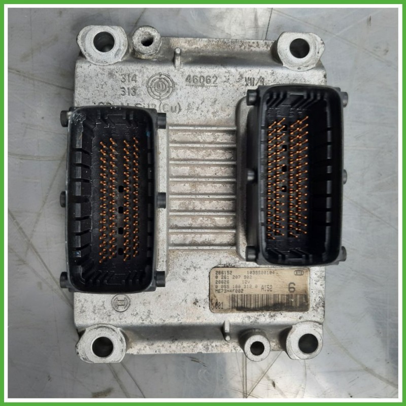 Centralina Motore Iniezione ECU BOSCH 0261207902 FIAT PUNTO 1N/1P 1.2 16V 59kw 55180312 1999 2005