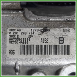 Centralina Motore Iniezione ECU BOSCH 0261206714 ALFA ROMEO 147 W8 1.6 16V Twin Spark 77kw 73501813 2000 2006