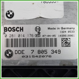 Centralina Motore Iniezione ECU BOSCH 0281014176 BMW X3 E83 2.0 110kw 7805349 2006 2010