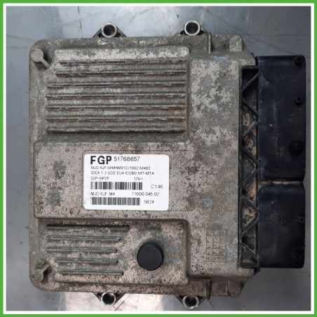 Centralina Motore Iniezione ECU MAGNETI MARELLI MJD6JF-M4 LANCIA MUSA TG 1.3 16V 51kw 51768579 2004 2008