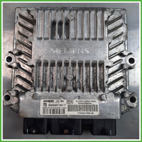 Centralina Motore Iniezione ECU SIEMENS 5WS40115C-T CITROEN C2 1.4 50kw 1940FQ 2003 2010