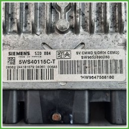 Centralina Motore Iniezione ECU SIEMENS 5WS40115C-T CITROEN C2 1.4 50kw 1940FQ 2003 2010