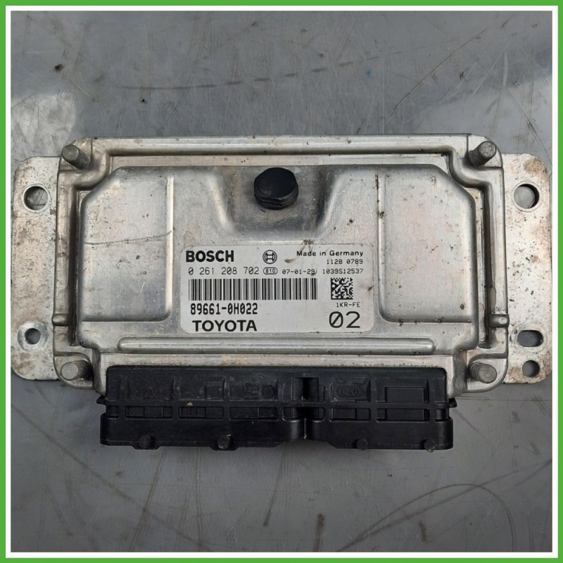 Centralina Motore Iniezione ECU BOSCH 0261208702 PEUGEOT 107 1.0 50kw 194369 2005 2014