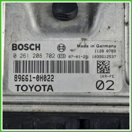 Centralina Motore Iniezione ECU BOSCH 0261208702 PEUGEOT 107 1.0 50kw 194369 2005 2014