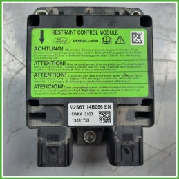 Centralina Airbag SIEMENS 5WK43103 FORD FIESTA CBK 1.4 1520659 2002 2005