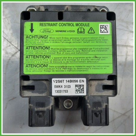 Centralina Airbag SIEMENS 5WK43103 FORD FIESTA CBK 1.4 1520659 2002 2005