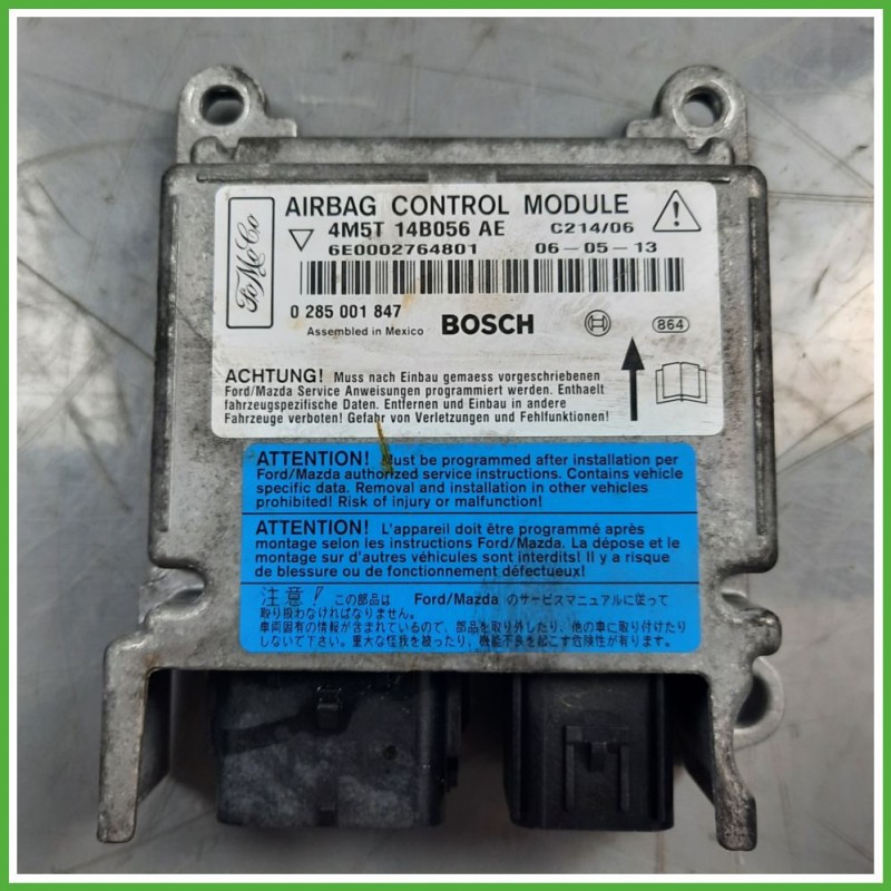 Centralina Airbag BOSCH 0285001847 FORD C-MAX CB3 1.6 1374999 2007 2011