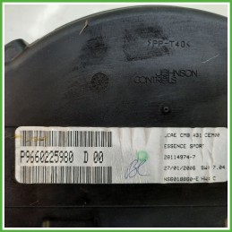Quadro strumenti contachilometri tachimetro JOHNSON CONTROLS 28114974-7 CITROEN C3 PLURIEL 1.4 6105EV