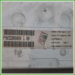 Quadro strumenti contachilometri tachimetro SAGEM 21675596-8 CITROEN C2 1.4 6105EV