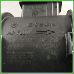 Debimetro Misuratore Massa Aria BOSCH 0281006054 ALFA ROMEO GIULIETTA X7 2.0 JTDm 51782035 2010 2013