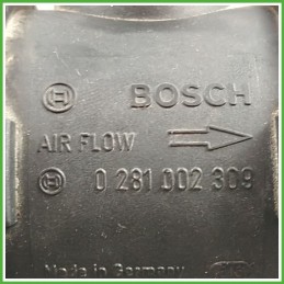 Debimetro Misuratore Massa Aria BOSCH 0281002309 ALFA ROMEO 147 W8 1.6 16V Twin Spark 46559804 2000 2006