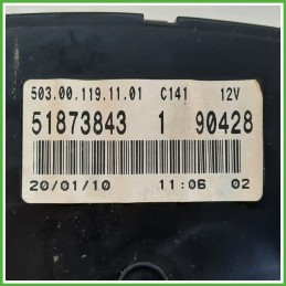Quadro strumenti contachilometri tachimetro VEGLIA BORLETTI 503.00.119.11.01 LANCIA MUSA TJ 1.3 16V 51873843