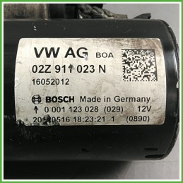 Motorino Avviamento BOSCH 0001123029 VOLKSWAGEN GOLF 5K/AJ 0AM911023Q