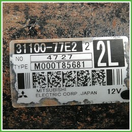 Motorino Avviamento MITSUBISHI M000T85681 SUZUKI GRAND VITARA 3110060A24000