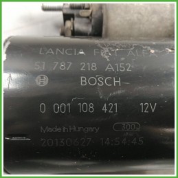 Motorino Avviamento BOSCH 0001108421 FIAT DUCATO 4X 52110464
