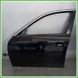 Porta Portiera Sportello Anteriore Sinistra SX NERO BMW Serie 5 E60/E61 Station Wagon 2003 2007 Originale Usato