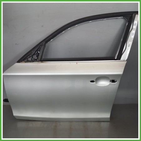 Porta Portiera Sportello Anteriore Sinistra SX GRIGIO CHIARO BMW Serie 1 E87 Berlina 2004 2007 Originale Usato