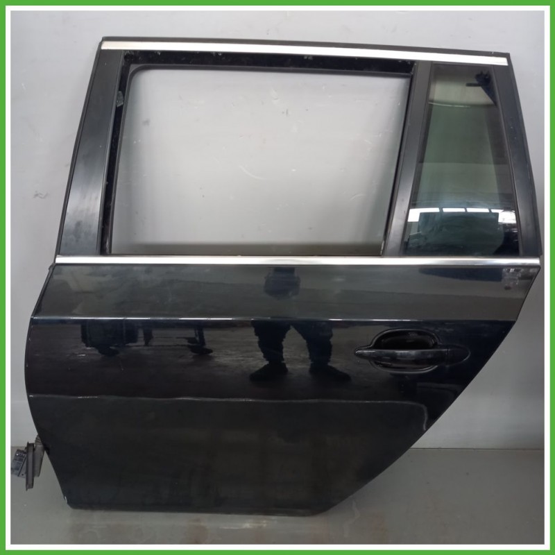 Porta Portiera Sportello Posteriore Sinistra SX NERO BMW Serie 5 E60/E61 Station Wagon 2003 2007 Originale Usato