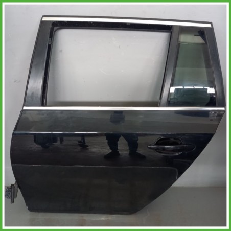 Porta Portiera Sportello Posteriore Sinistra SX NERO BMW Serie 5 E60/E61 Station Wagon 2003 2007 Originale Usato