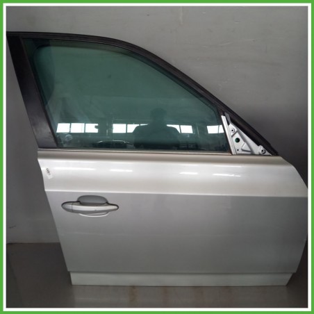 Porta Portiera Sportello Anteriore Destra DX GRIGIO CHIARO BMW X3 E83 SUV 2006 2010 Originale Usato