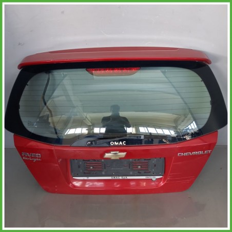 Portellone Bagagliaio Cofano Baule Posteriore CHEVROLET (DAEWOO) AVEO T250 2008 2012 ROSSO Berlina Originale Usato