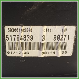Quadro strumenti contachilometri tachimetro VEGLIA BORLETTI 503001102500 FIAT GRANDE PUNTO 2Y 1.2 51794839
