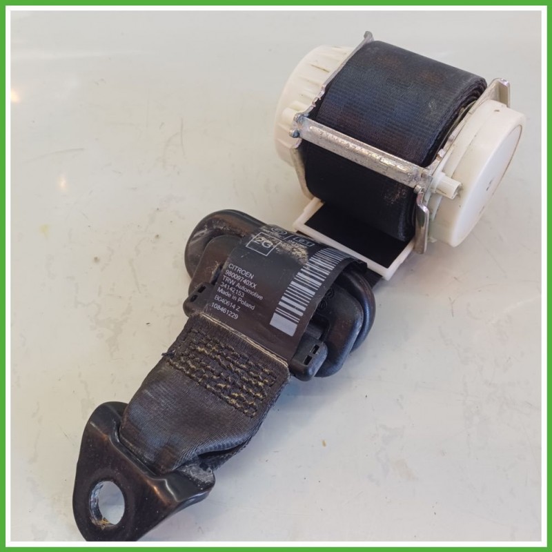 Cintura di Sicurezza Posteriore Sinistro SX (Lato Guida) CITROEN C4 CACTUS 1.2 98009740XX 2014 2019 TRW 34142153