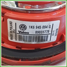 Fanale Fanalino Posteriore Destro DX VALEO 89031778 VOLKSWAGEN GOLF 1K 1K6945094E Usato