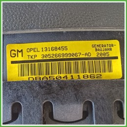 Airbag Guidatore Sinistro SX OPEL ASTRA A04 1.7 16V 13168455 2004 2011