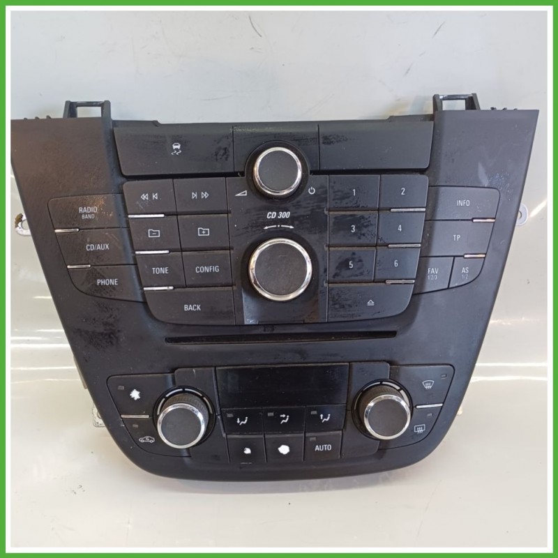 Blocco Comandi Autoradio OPEL INSIGNIA G09 2.0 13273252 2008 2013