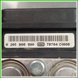 Centralina ABS Modulo Pompa BOSCH 0265800690 71736526 FIAT GRANDE PUNTO 2Y Originale Usato