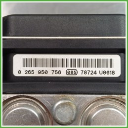 Centralina ABS Modulo Pompa BOSCH 0265950756 71751081 FIAT BRAVO 3L Originale Usato