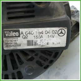 Alternatore VALEO TG15C057 MERCEDES-BENZ Classe B T245 A640154050280